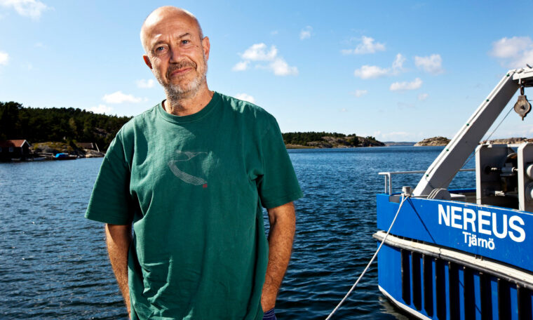 Fredrik Pleijel på kaj