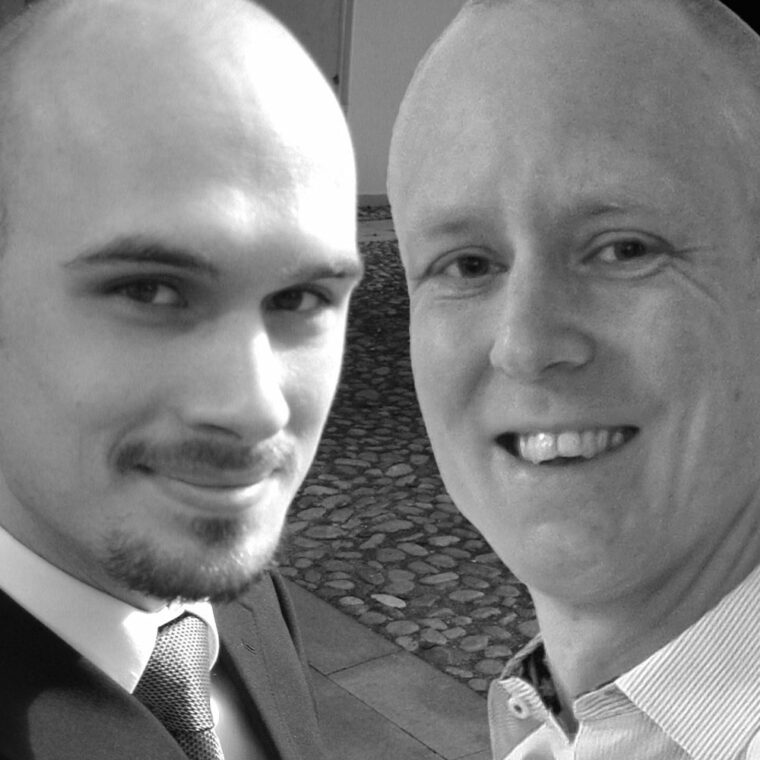 Johan Falk och Daniel Ståhl