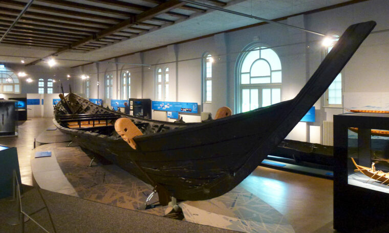 Nydammsskeppet på museum