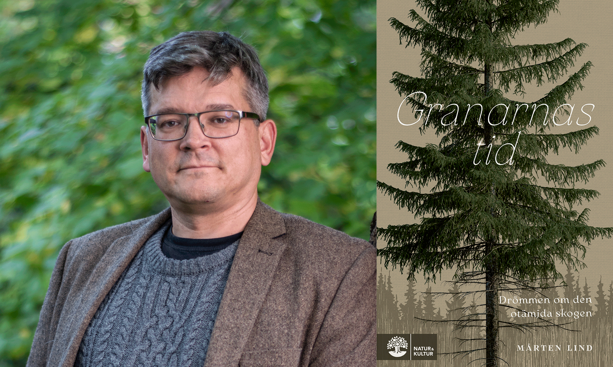 Mårten Lind och hans bok Granarnas tid
